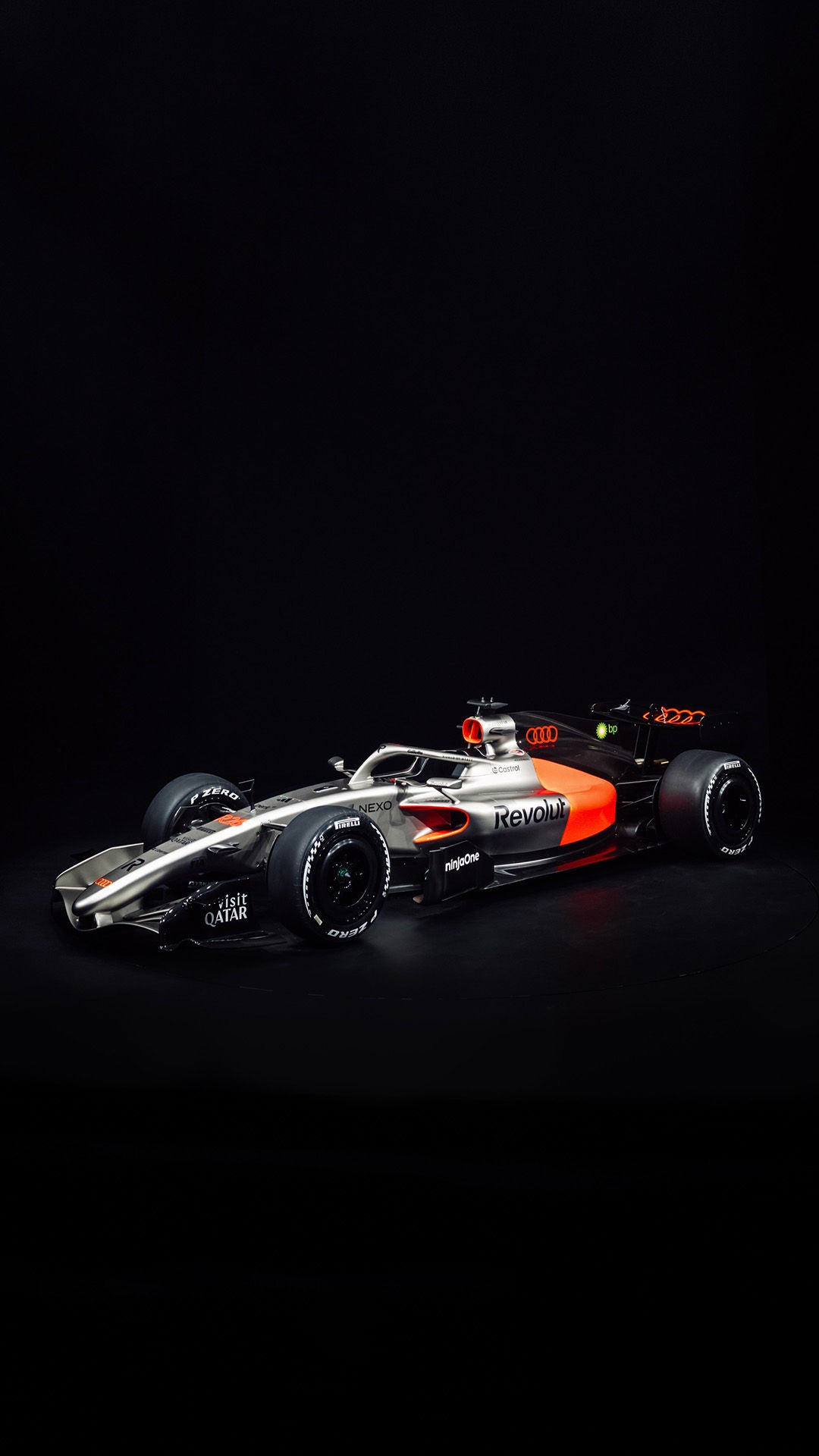 A picture showing the Audi R26 Concept.