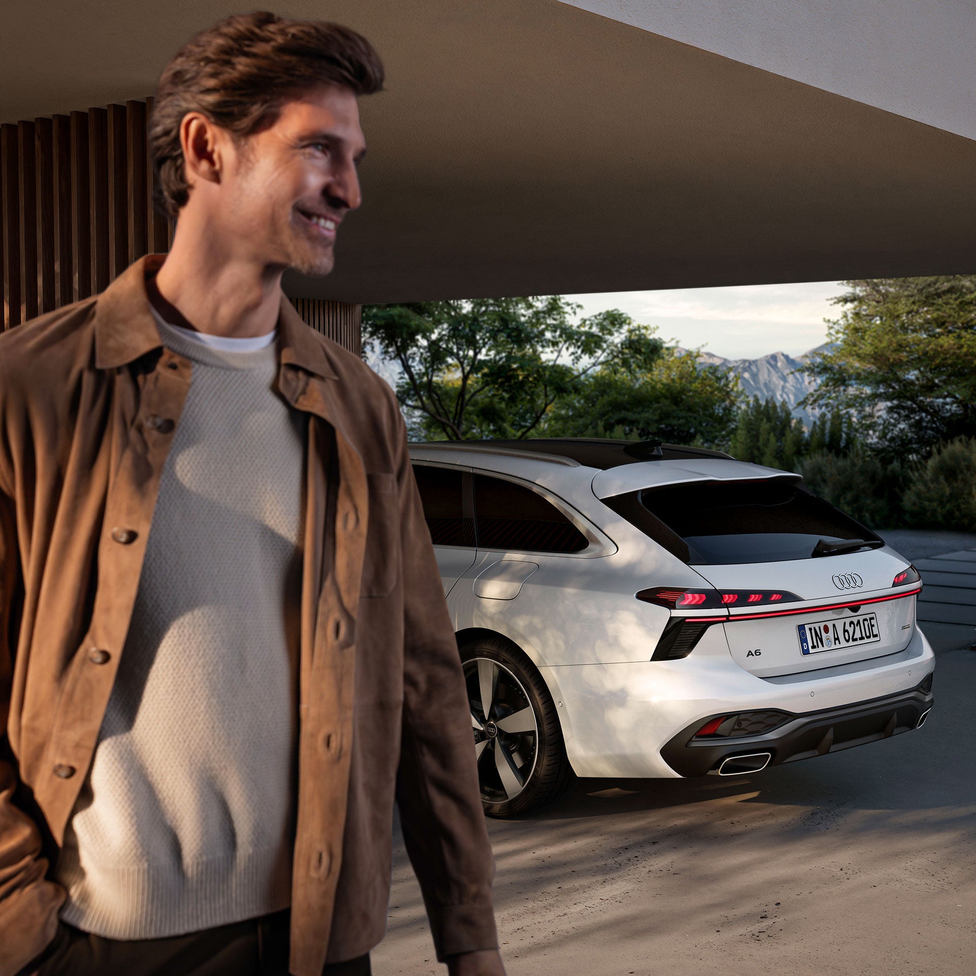 Foto de la nueva oferta de Renting del Audi A6 Avant e-hybrid híbrido enchufable.