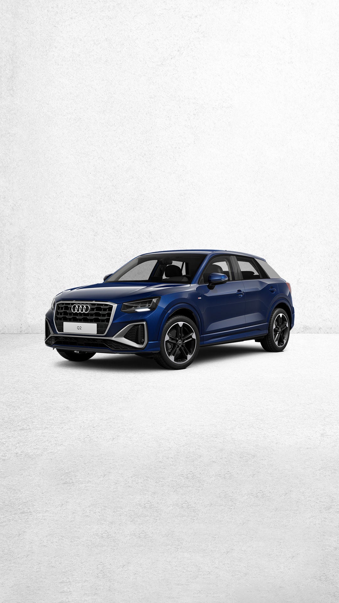 Foto de un Audi Q2 en stock y con entrega inmediata.