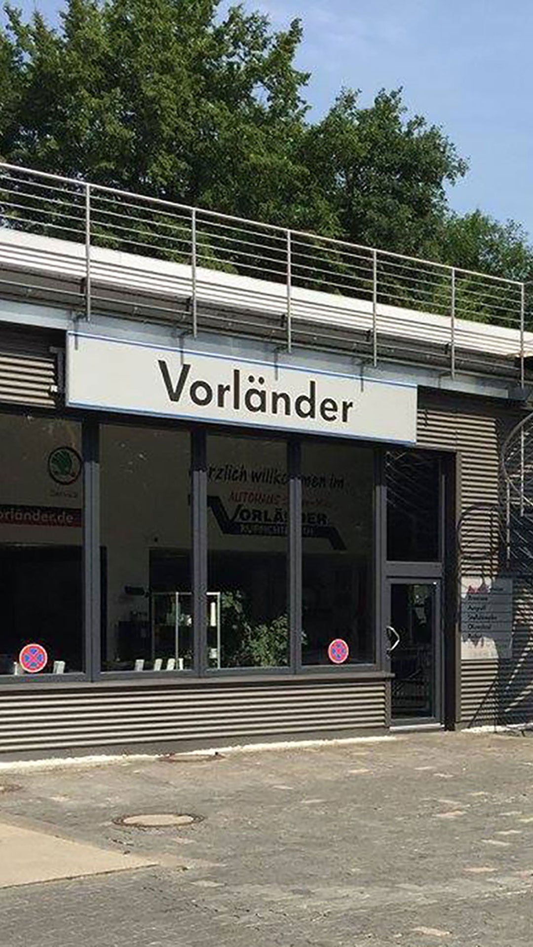 Außenansicht Autohaus Vorländer GmbH
