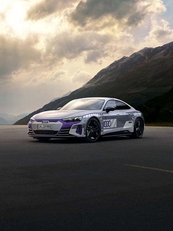 RS e-tron GT ice race edition