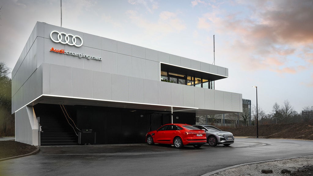 Audi Charging Hub : recharger en ville dans le plus grand confort