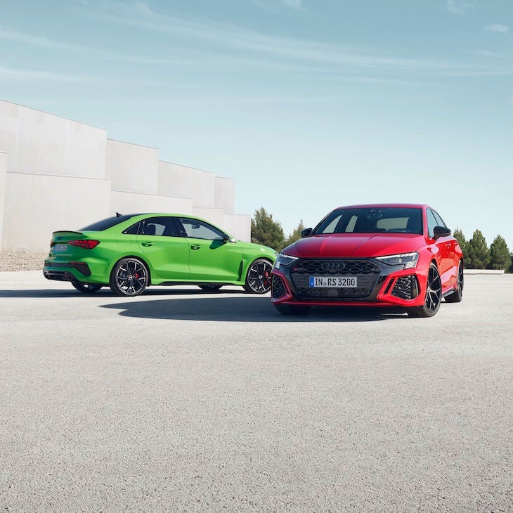 Les modèles RS d'Audi Sport