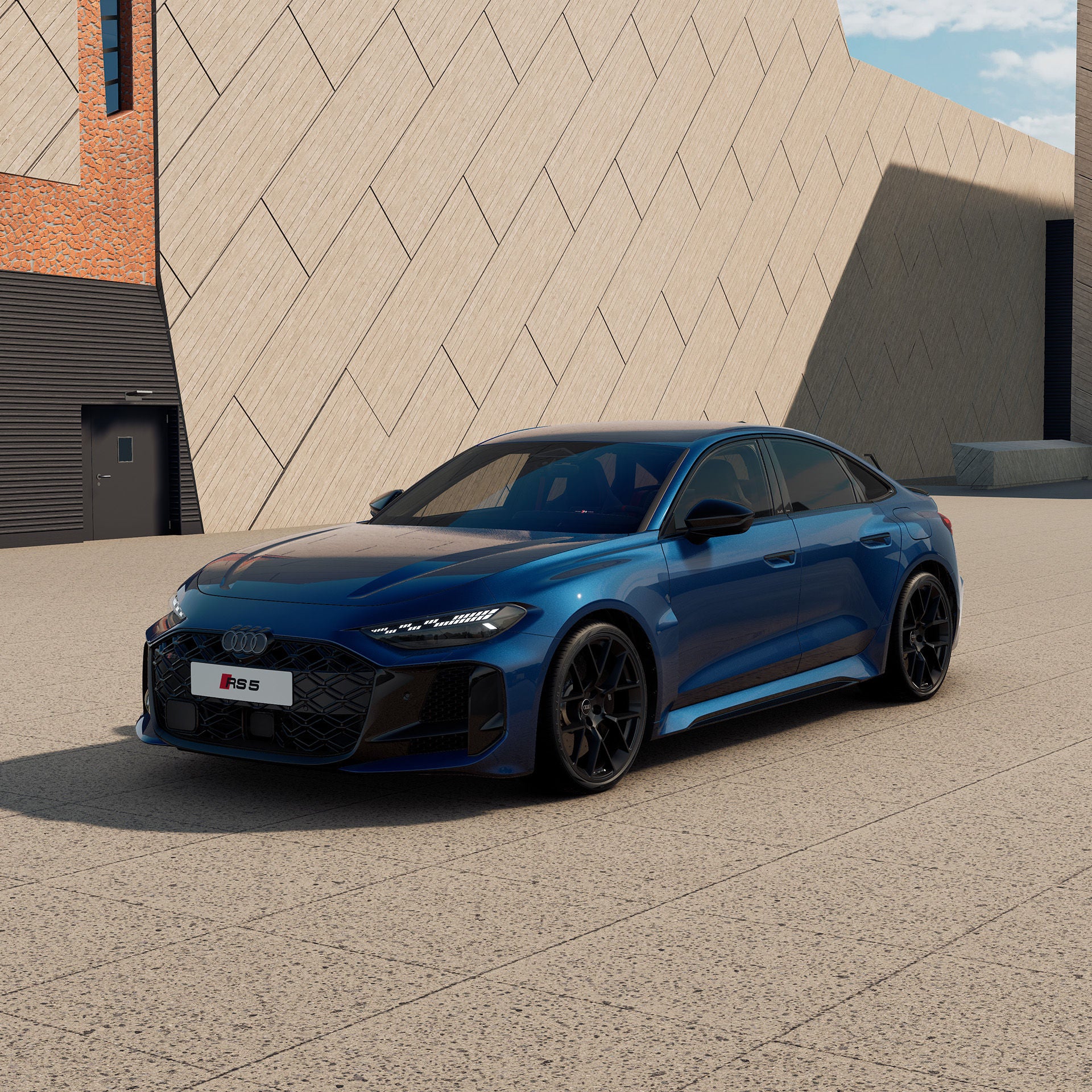 3/4 Ansicht RS5 Limo