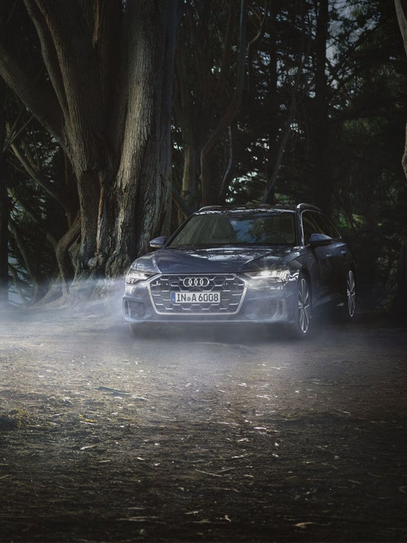 Audi A6 Avant headlights