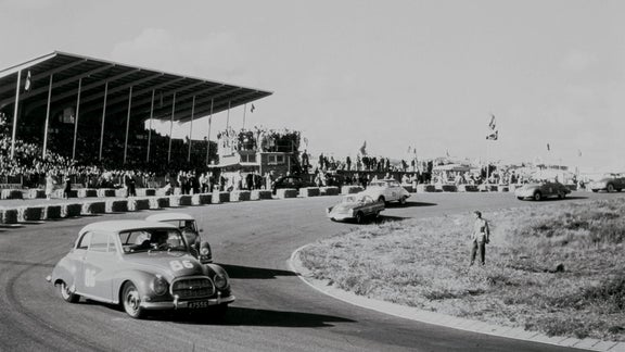 Foto de la historia de Motorsport de Audi.  