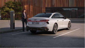 Foto de las medidas del Audi A6 e-hybrid. 