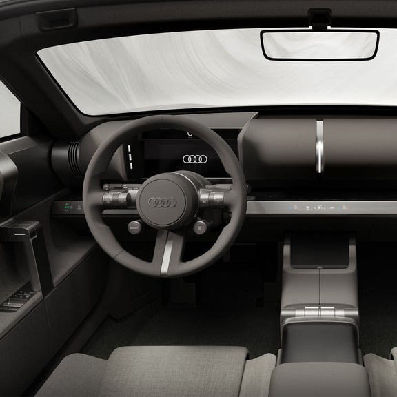 Interior of the new Audi Concept C.
