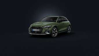 Side view Audi A3 allstreet
