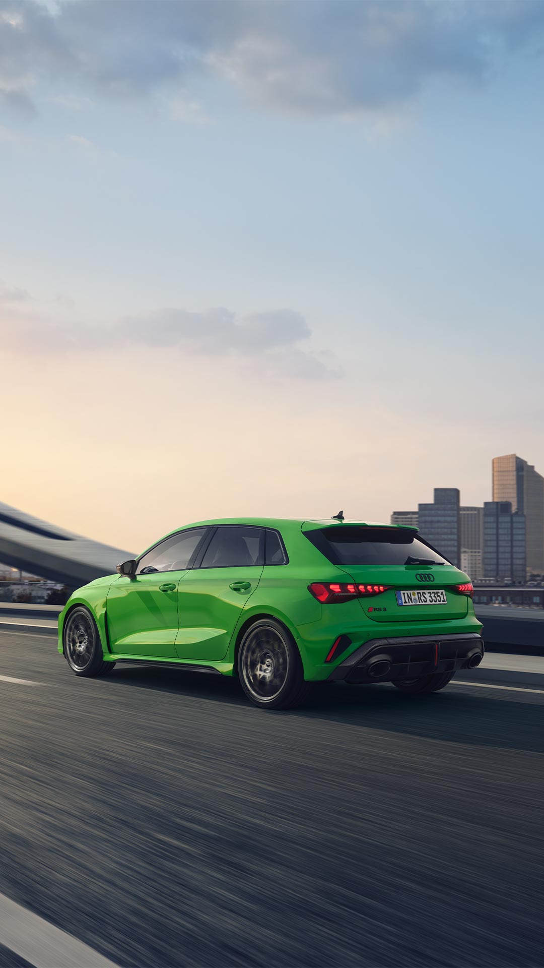 RS 3 Sportback green