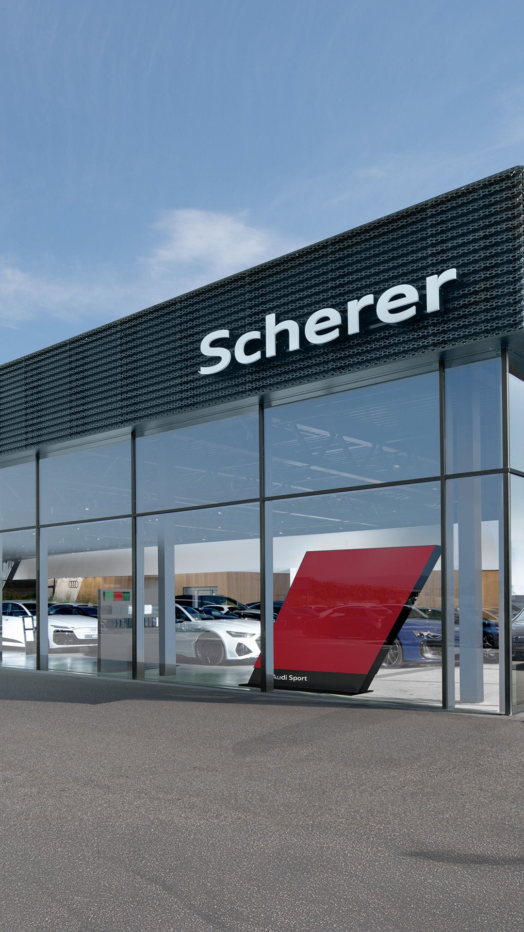 Außenansicht Autohaus Scherer Mayen