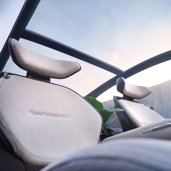 Framsätena av Audi grandsphere concept