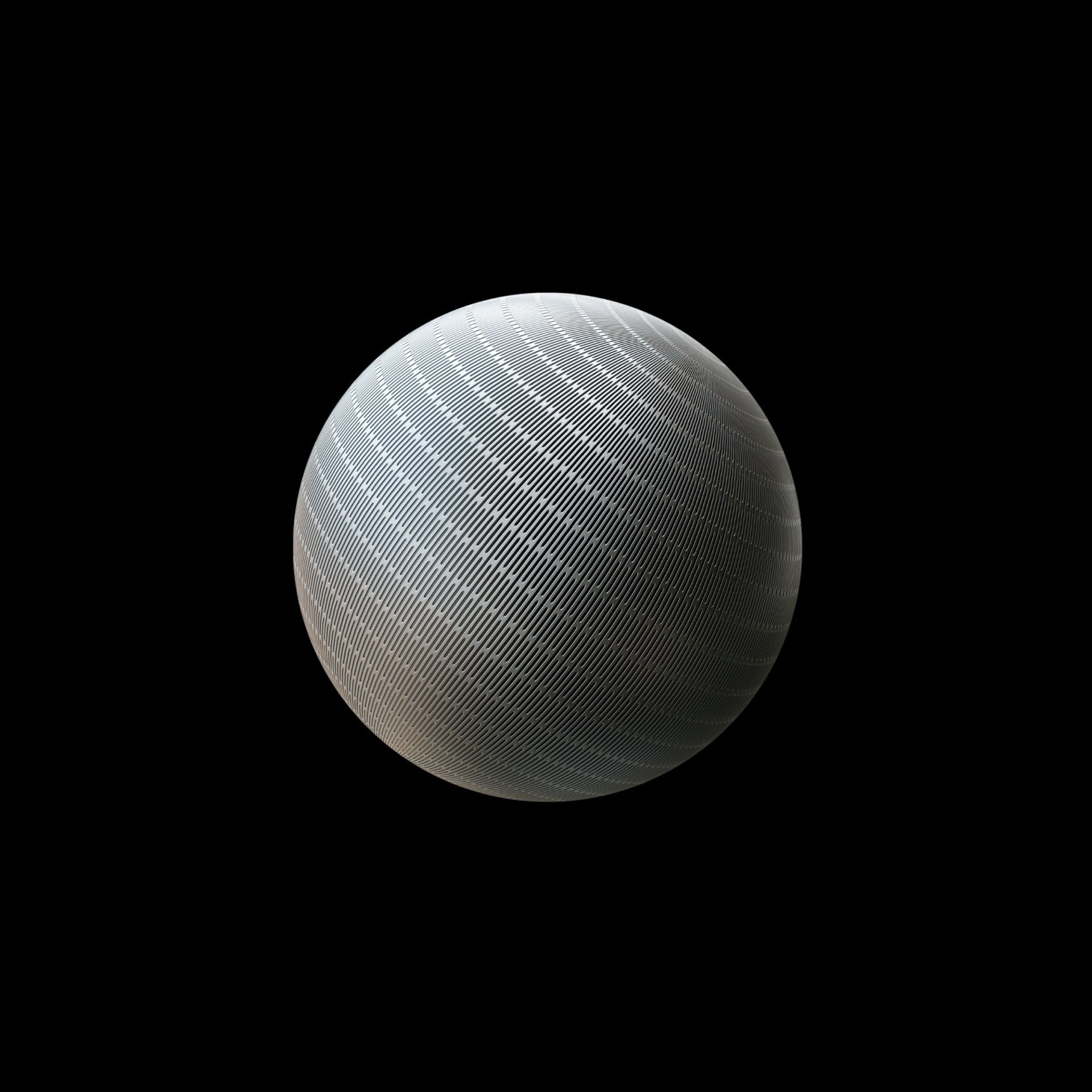 Abstract animation of one of the four Audi rings.