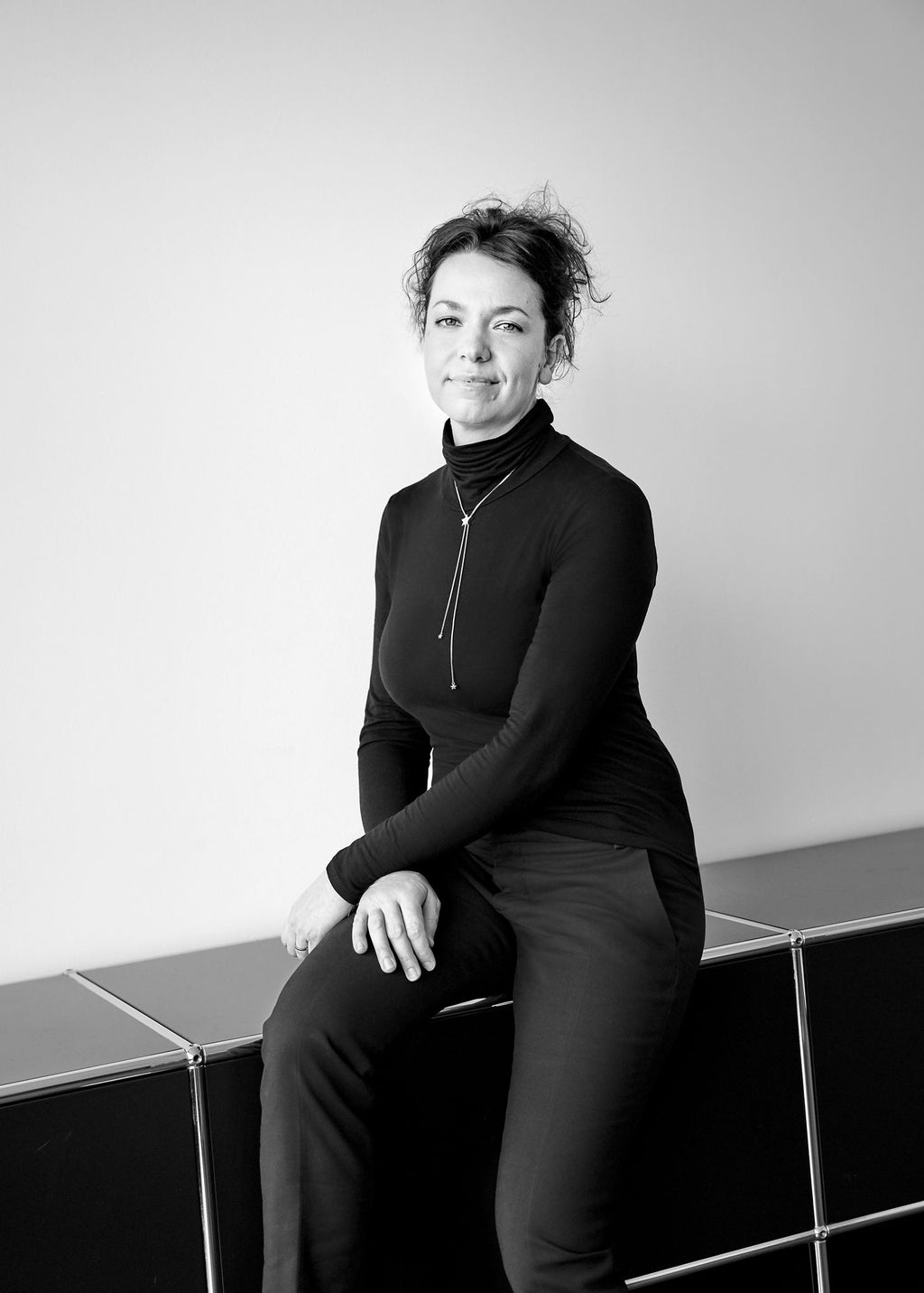 Portrait von Designerin Tiziana Mauri.