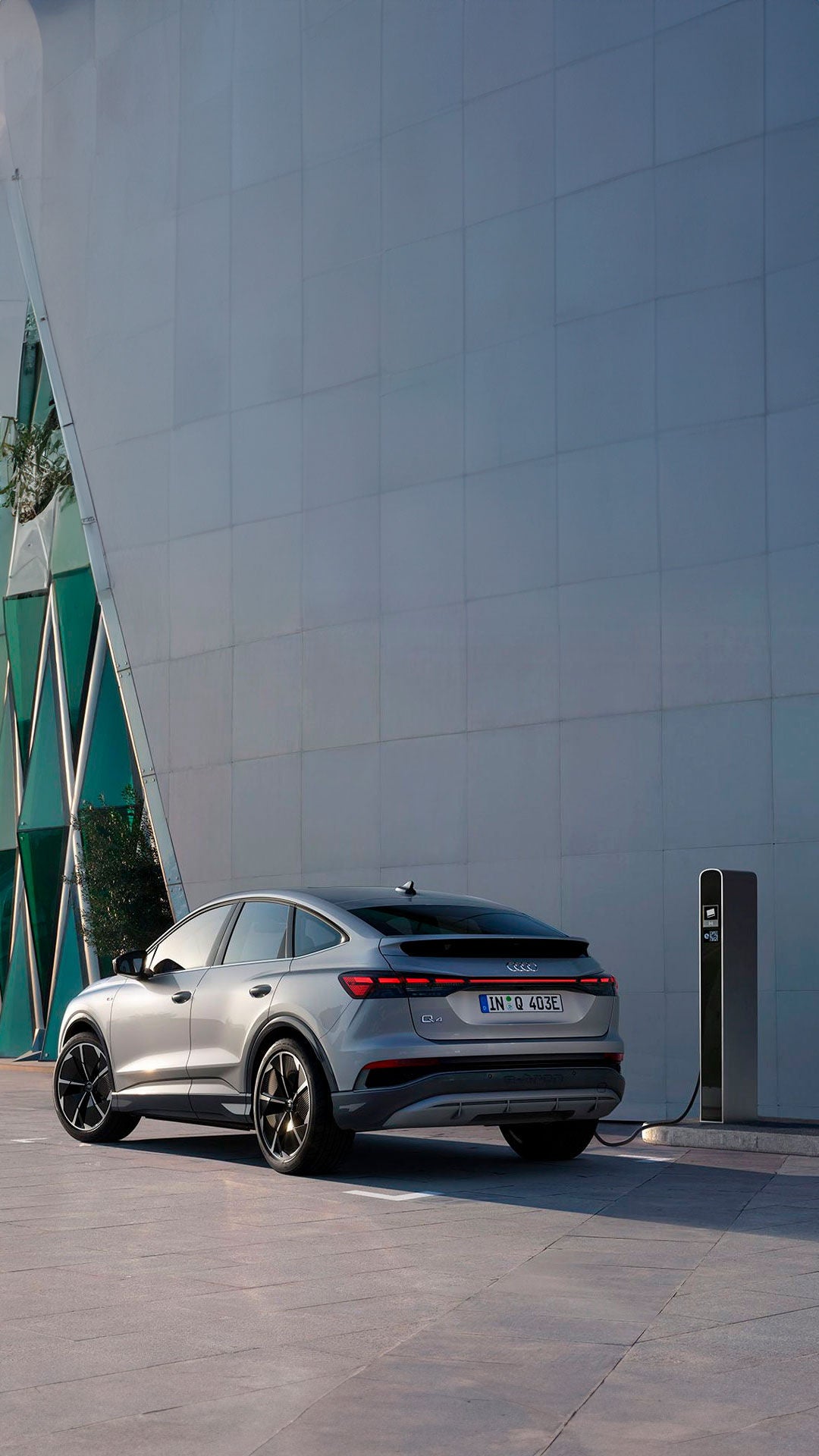 Foto de un Audi e-tron 100% eléctrico de segunda mano. 