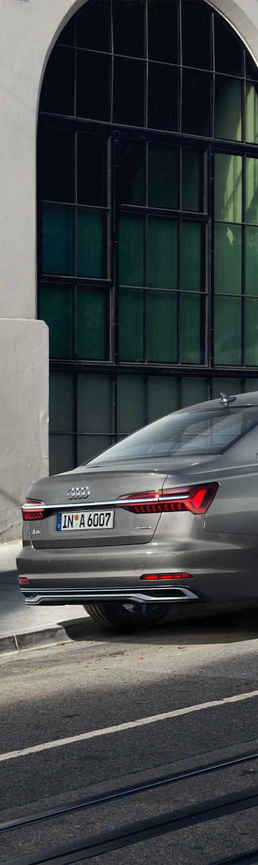 Side view Audi A6 Sedan