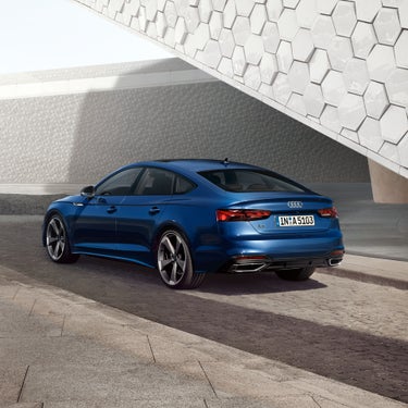 Audi A5 Sportback side rear view
