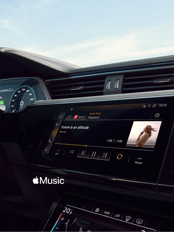 MMI-System mit Apple Music