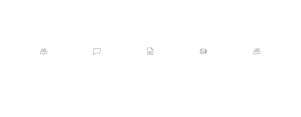 The process of an audit in five steps: opening, inspection, audit, report, closing - each with a time frame.