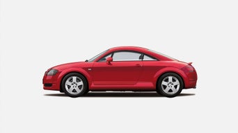 Illustration of an Audi TT in front of a grey background