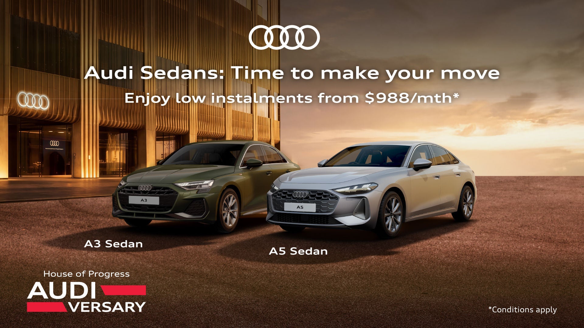 Image of Audi A3 and A5 Sedan