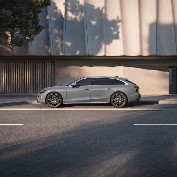 Audi A6 Avant side view Audi exclusive Exterior