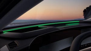 Sfeerverlichting in de Audi Q4 e-tron