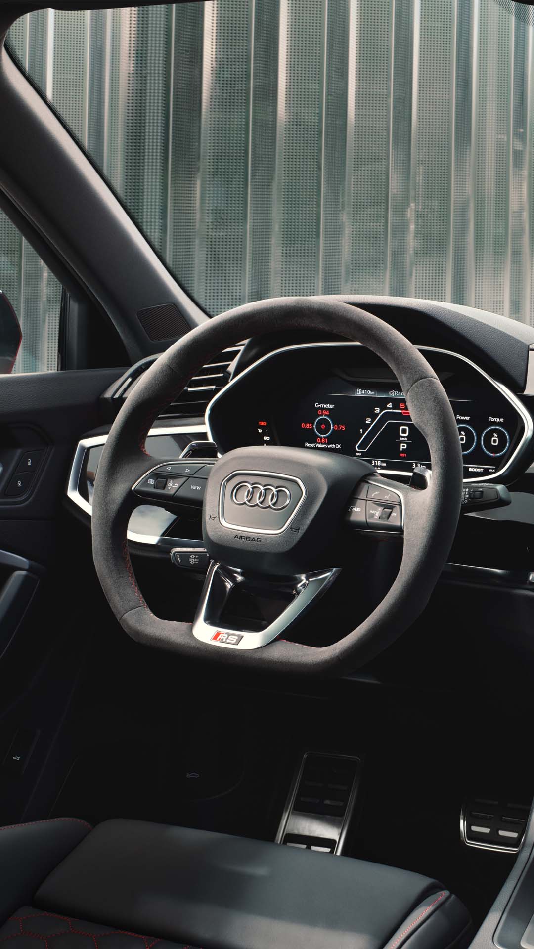  Interior of the Audi RS Q3 Sportback