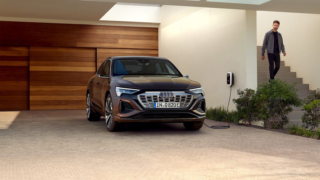 Foto de la carga de un coche eléctrico. 