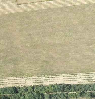 Arable land von oben