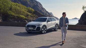 Foto de la nueva oferta de Renting del Audi Q5 SUV e-hybrid híbrido enchufable. 