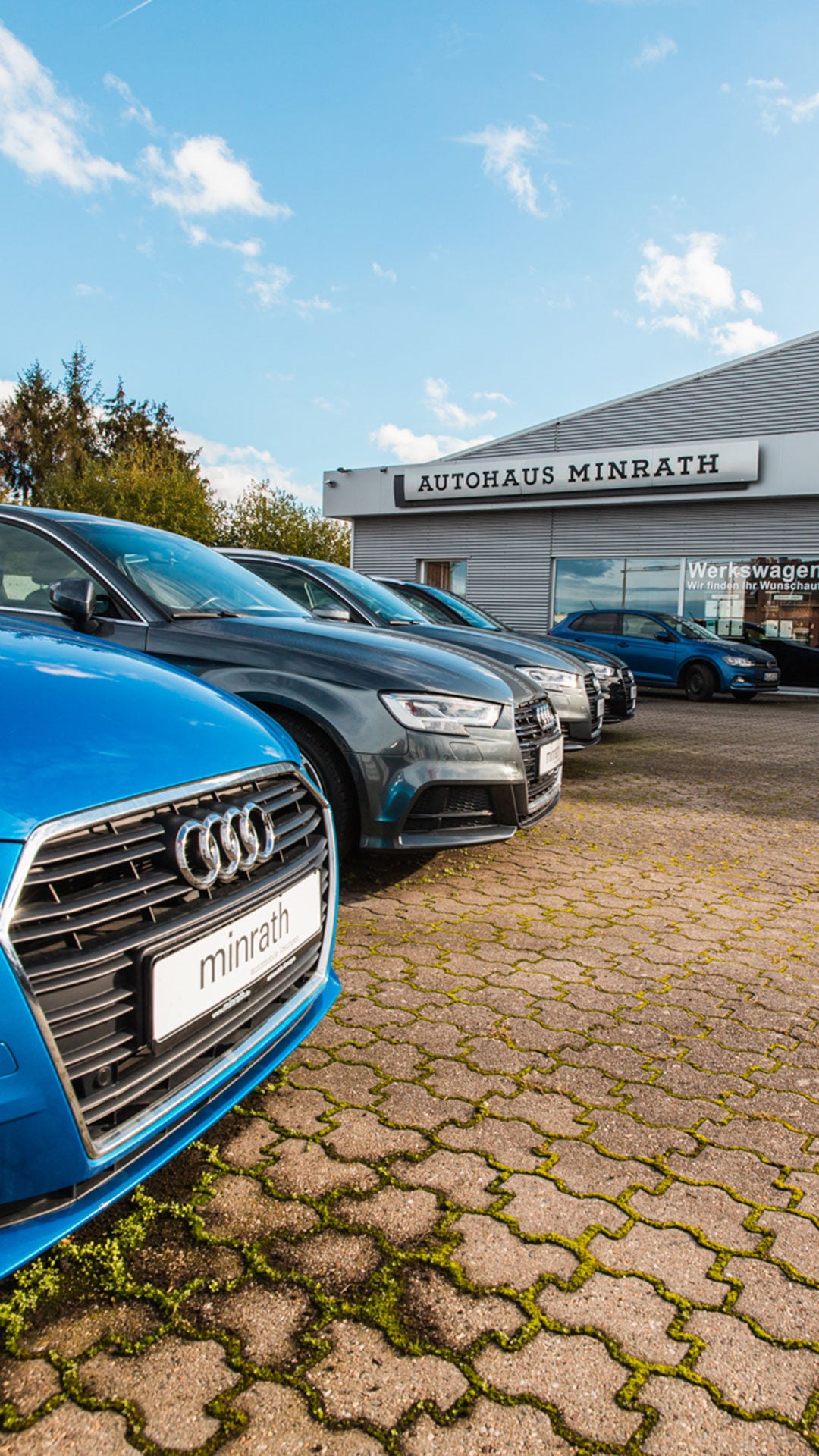Außenansicht Autohaus Minrath