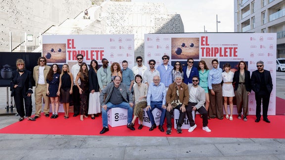 Presentación del corto ganador de la edición de 2026 de Audi Future stories, El Triplete. 