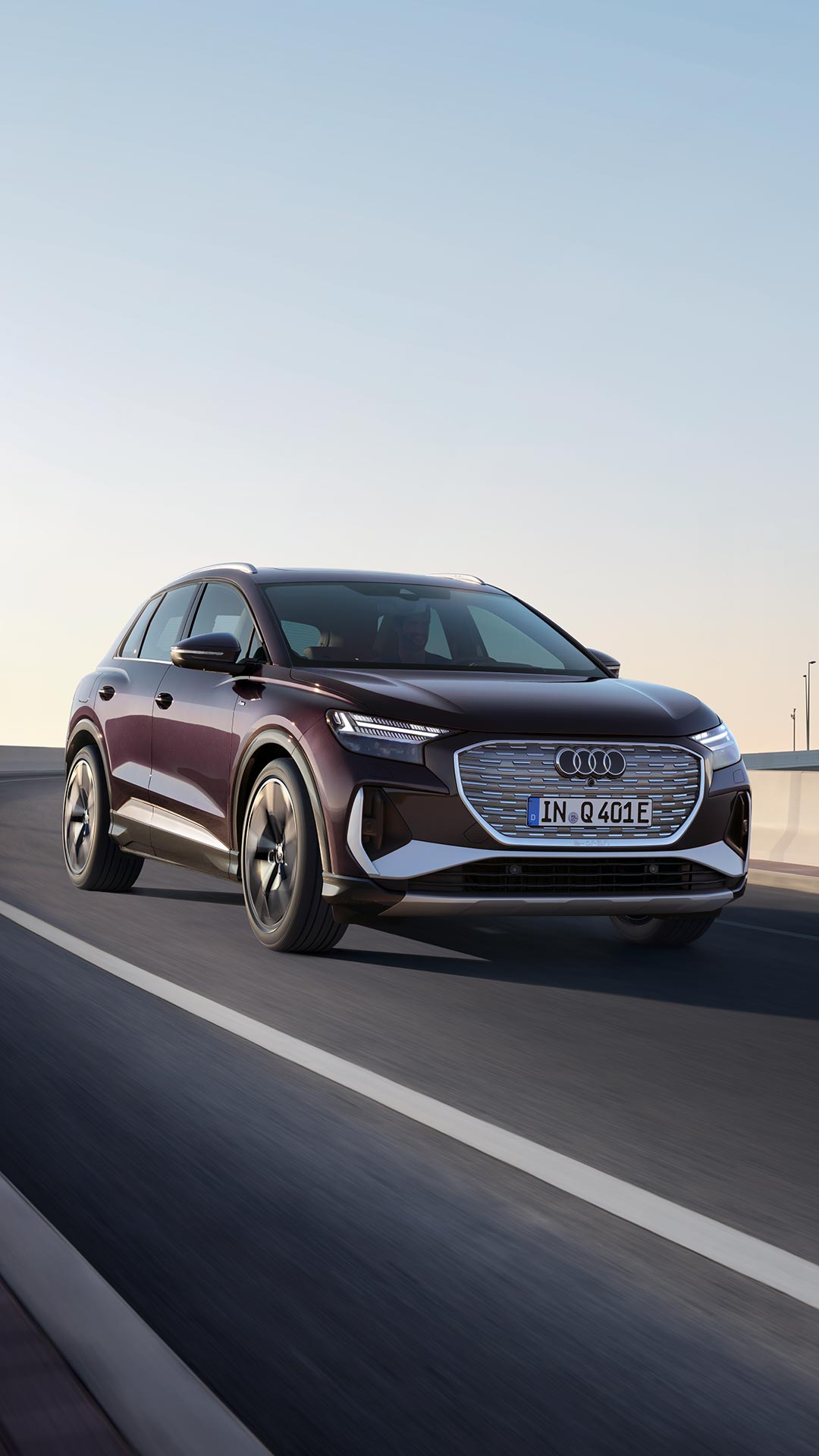 Audi Q4 e-tron i fart