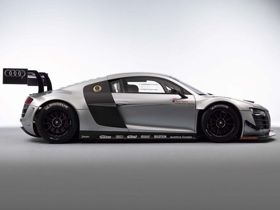 A picture showing the Audi R8 LMS ultra in 2013.