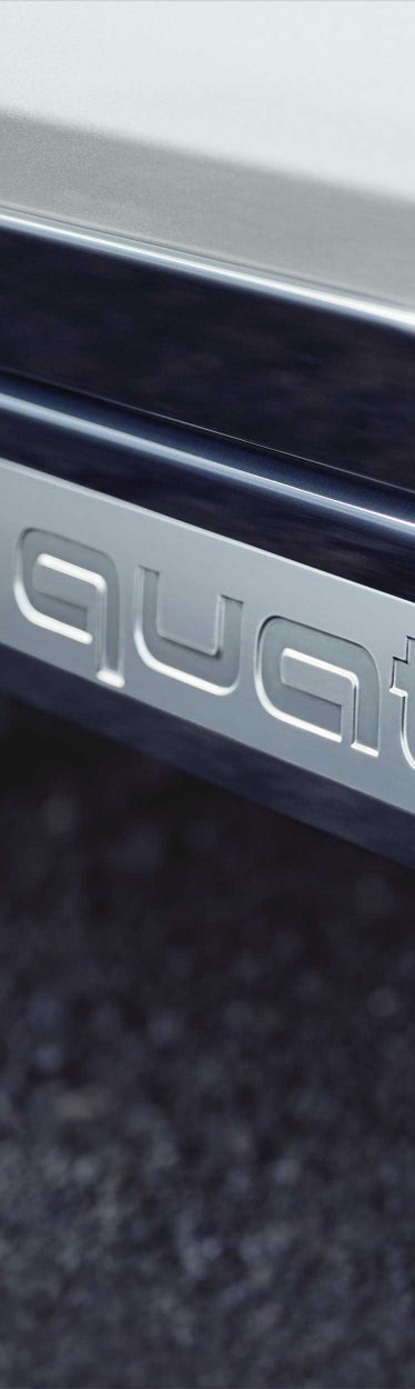 Audi A6 allroad quattro badge