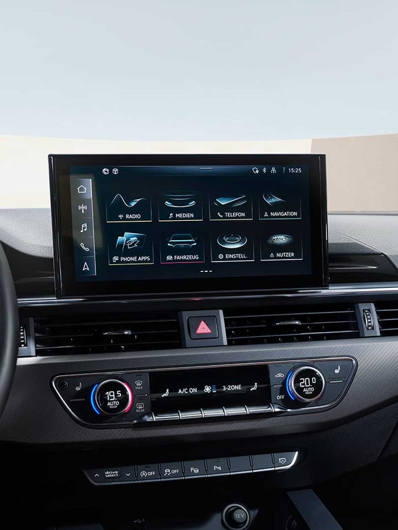 MMI of the A4 allroad quattro