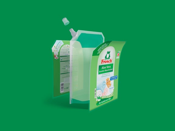 The components of a refill package.