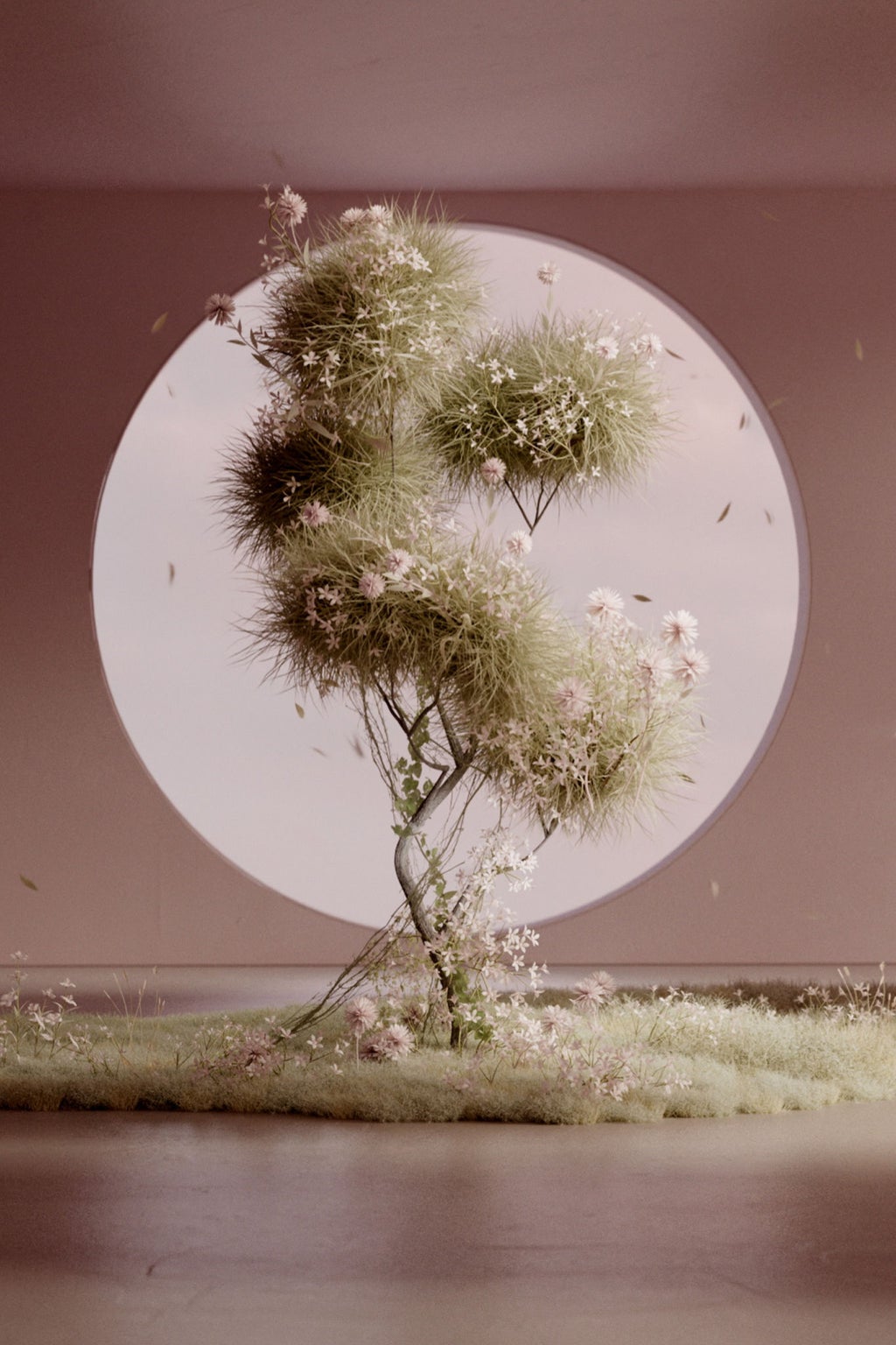 Eine Szene von Reisingers Kunstwerk wird gezeigt.