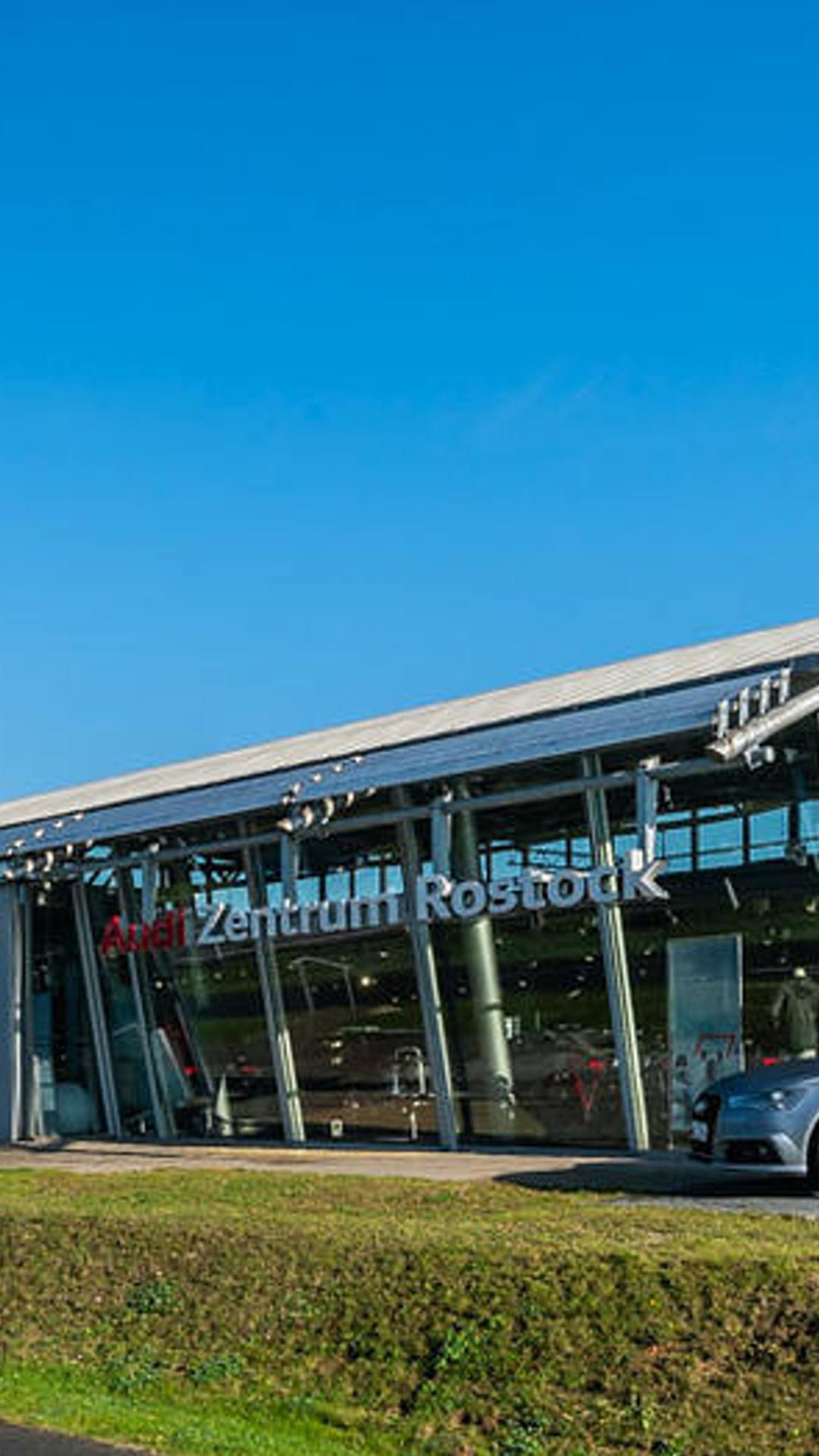 Außenansicht Audi Zentrum Rostock