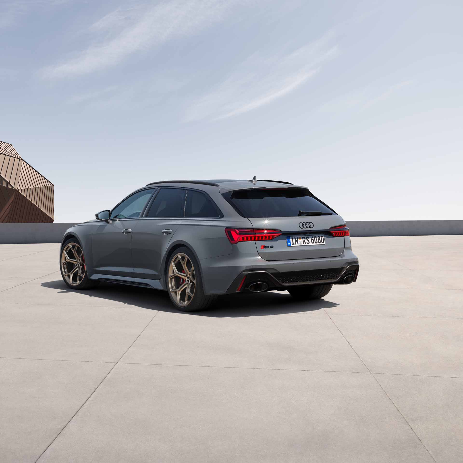 Audi RS A6 performance rear view