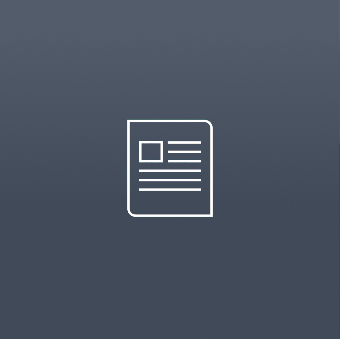 Icon of a simple black outlined document on a light grey background. The document includes a square and several horizontal lines, suggesting text. Minimalistic design.