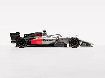Side view of the Audi R26.