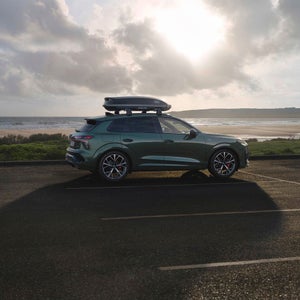 Foto del baúl portaequipajes de techo de los Accesorios Originales Audi. 