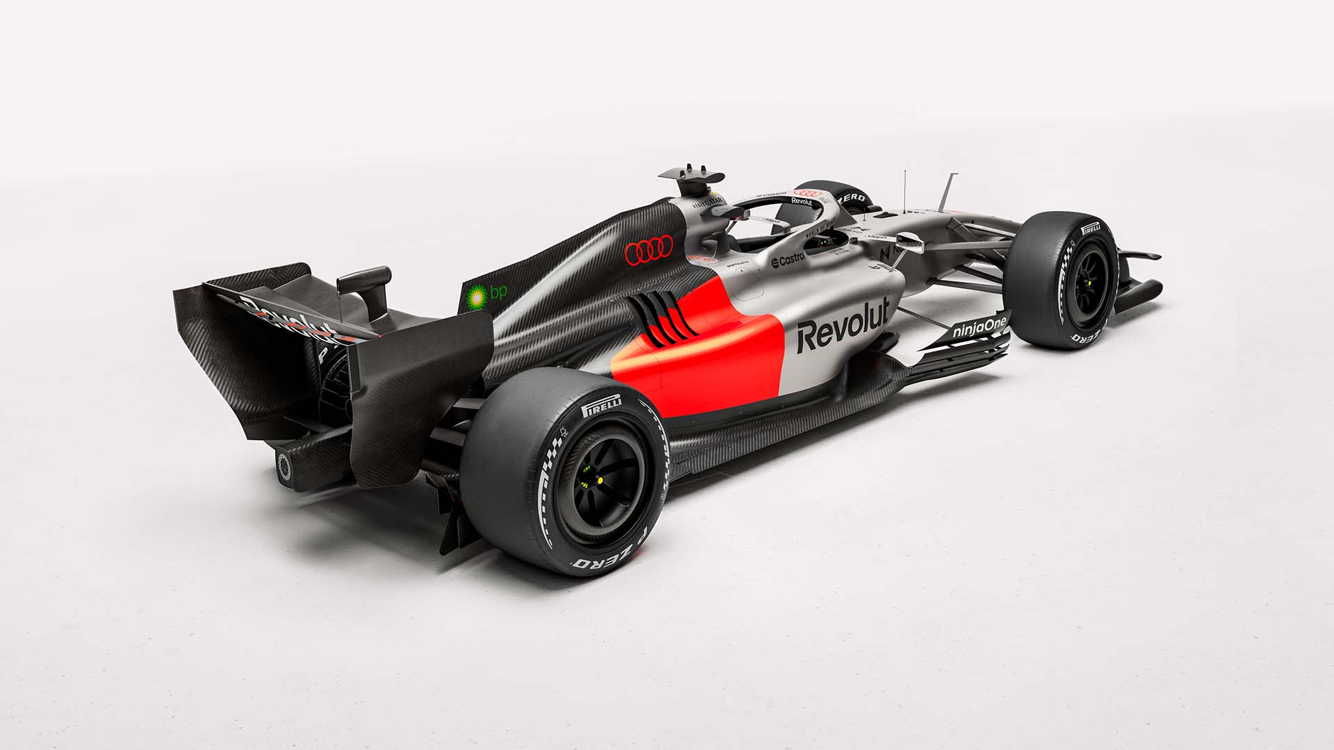 A picture showing the Audi R26.