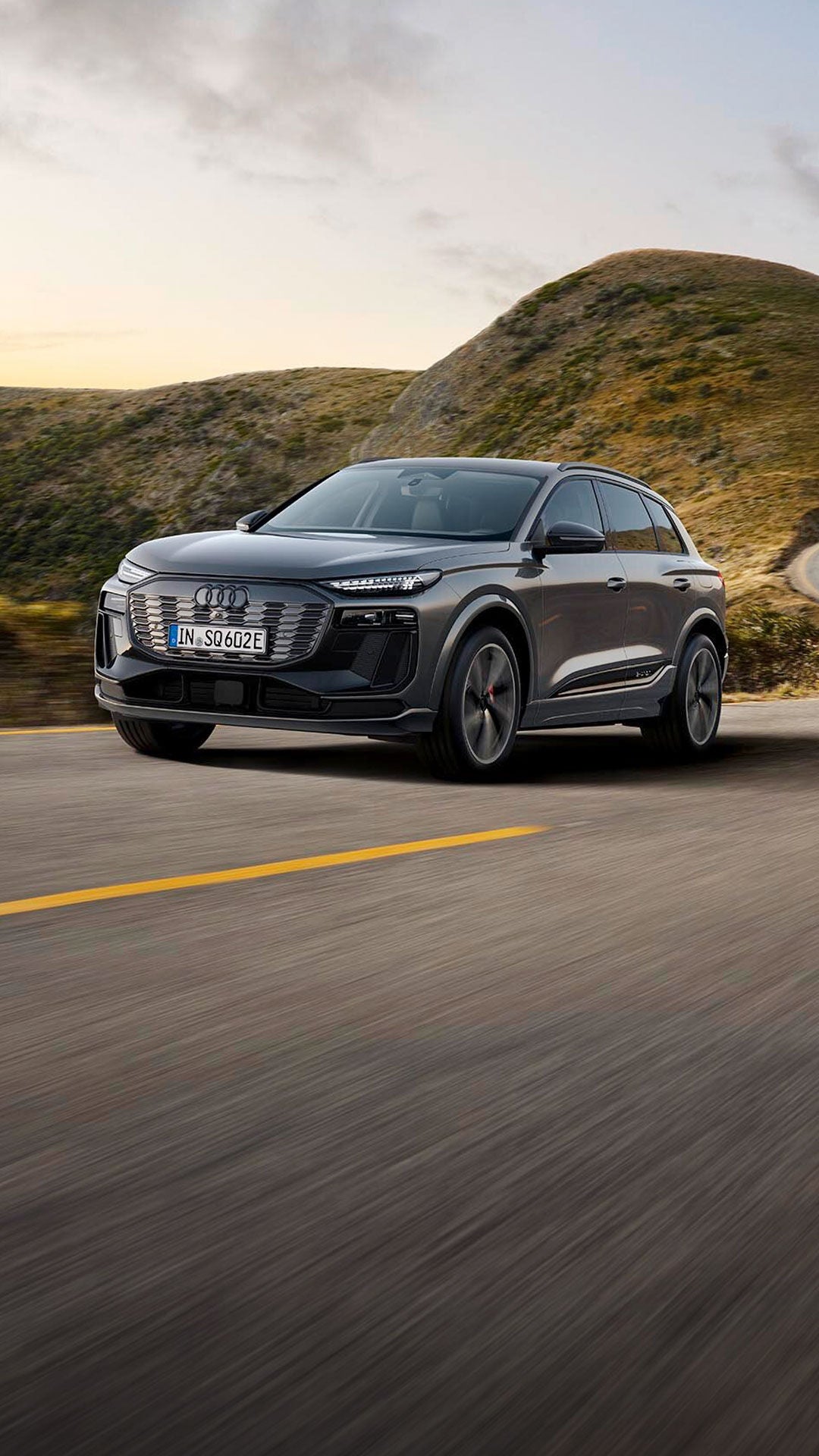 Foto del exterior del Audi SQ6 e-tron