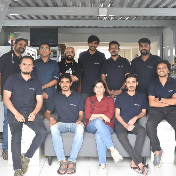 Group photo of the nunam team in one room