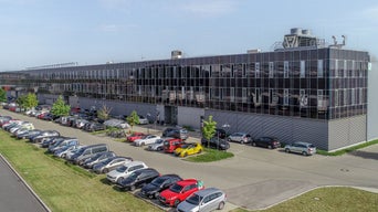 Audi Interaction Standort Ingolstadt aus der Vogelperspektive