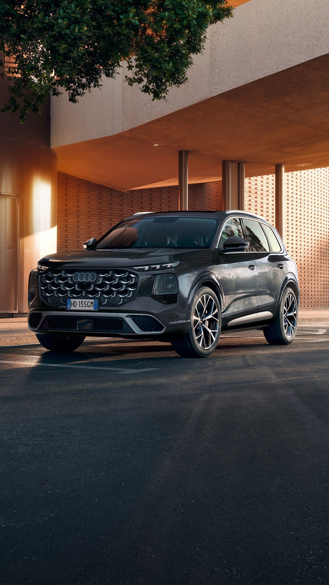 Audi Q7 parcheggiata