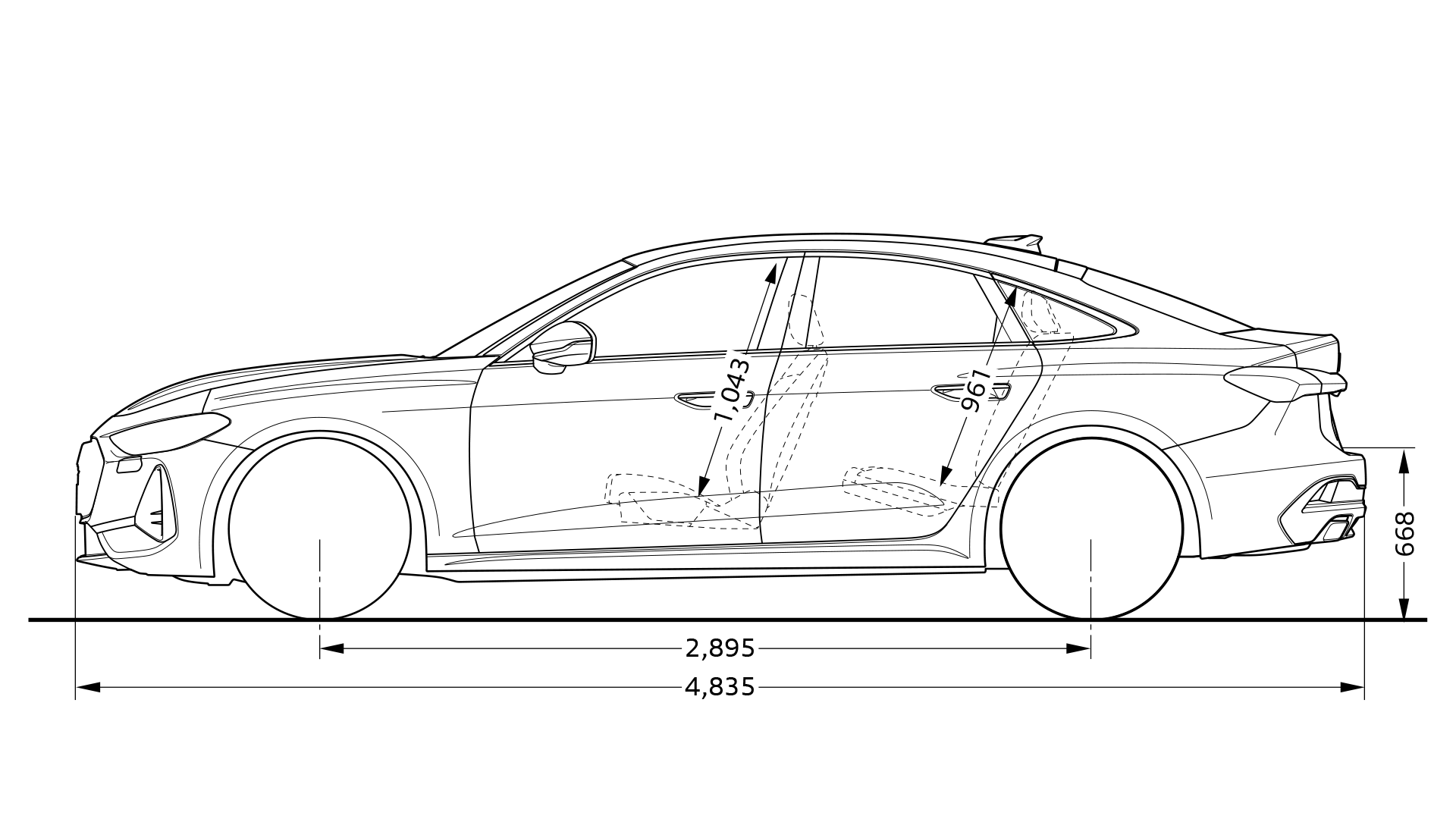 A5 sedan	 サイド